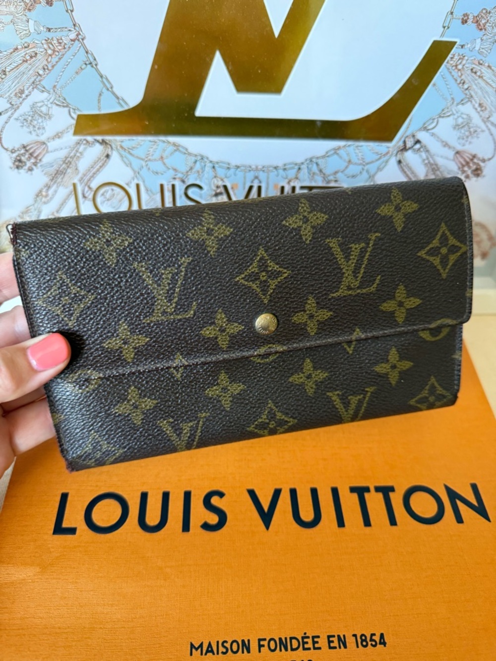 Louis Vuitton Vintage Monogram Long Wallet